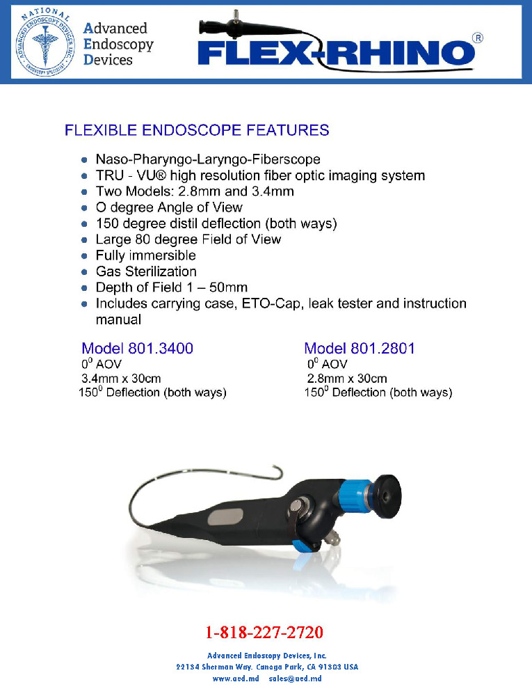 thumbnail of Flex Rhino Sell Sheet Advanced Endoscopy Devices