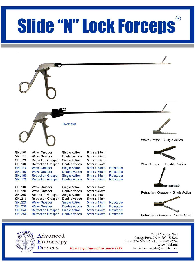 thumbnail of Slide N Lock Promo Sheet Advanced Endoscopy Devices