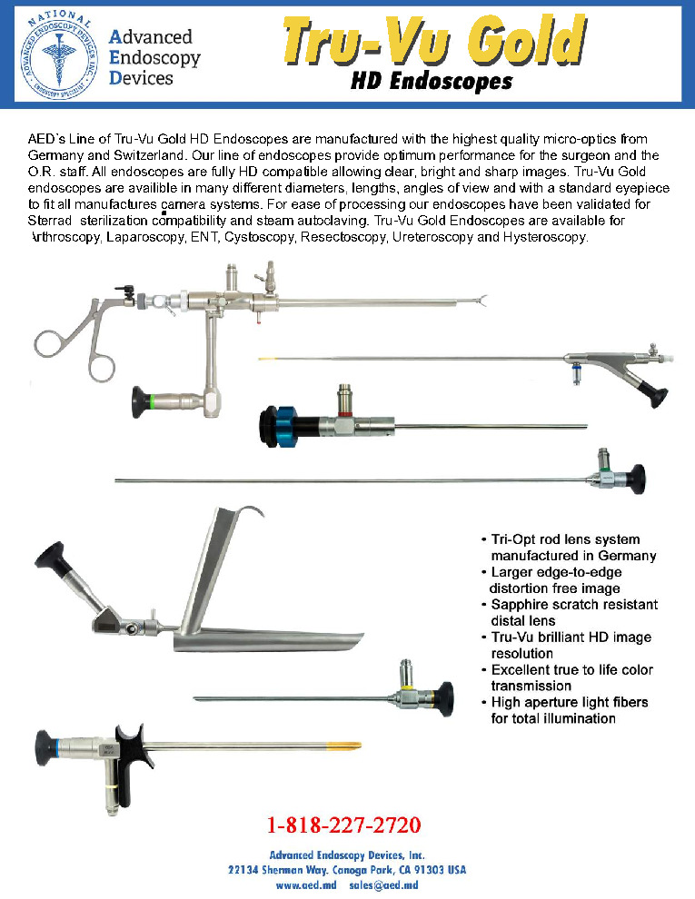 thumbnail of Tru-Vu Gold HD Endoscopes Advanced Endoscopy Devices