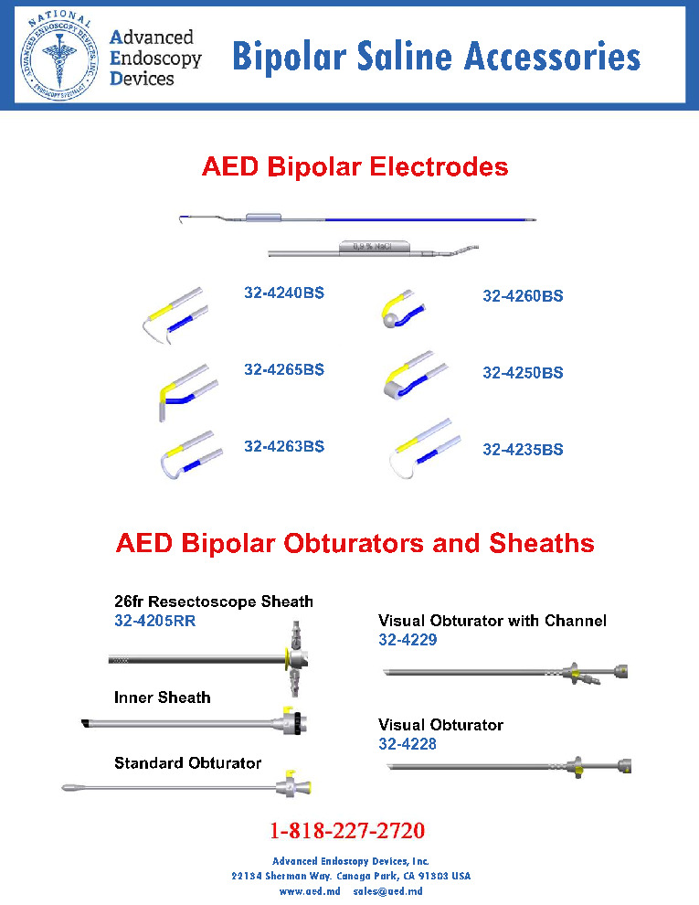 thumbnail of Bipolar Saline Accessories Product Sheet Advanced Endoscopy Devices