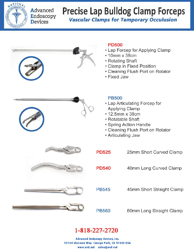 thumbnail of precise-lap-bulldog-clamp-forceps-promo-sheet-advanced-endoscopy-devices