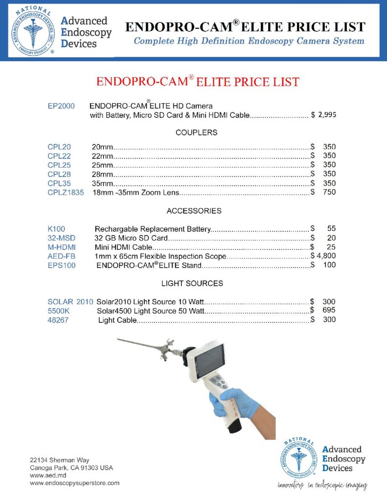 thumbnail of AED-ENDOPRO-CAM-Elite-price-list-ver2