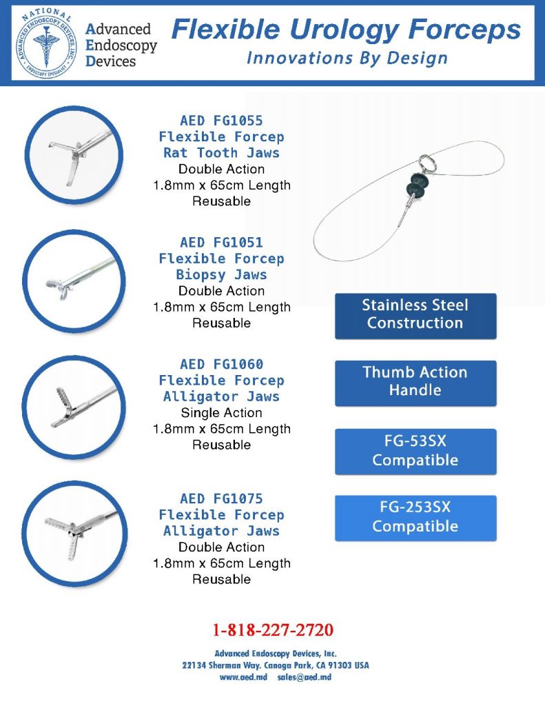 thumbnail of Advanced-Endoscopy-Devices-Flexible-Urology-Forceps-Promo-Sheet