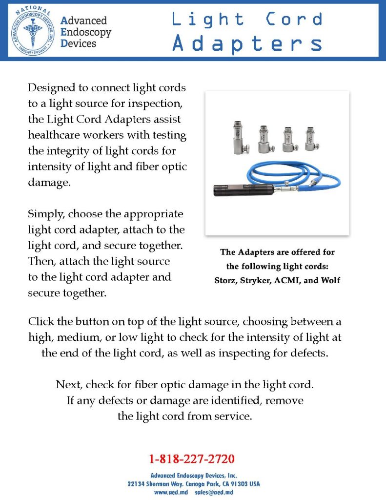 thumbnail of Advanced-Endoscopy-Devices-Light-Cord-Adapters-Promo-Sheet