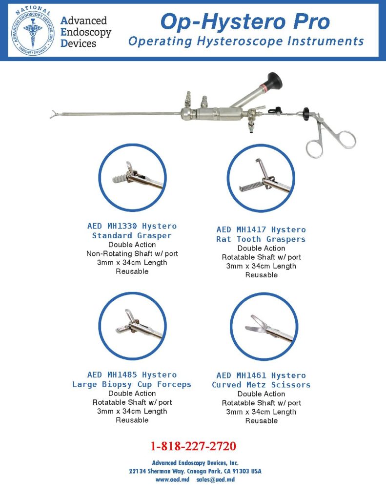 thumbnail of Advanced-Endoscopy-Devices-Operating-Hysteroscope-Forceps-REV2-2024