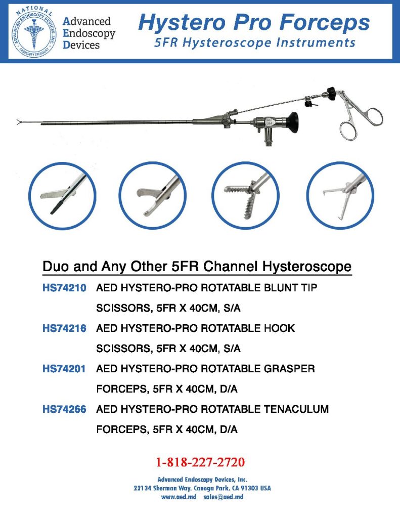 thumbnail of Advanced-Endoscopy-Devices-5FR-Hysteropro-Forceps-Product-Promo