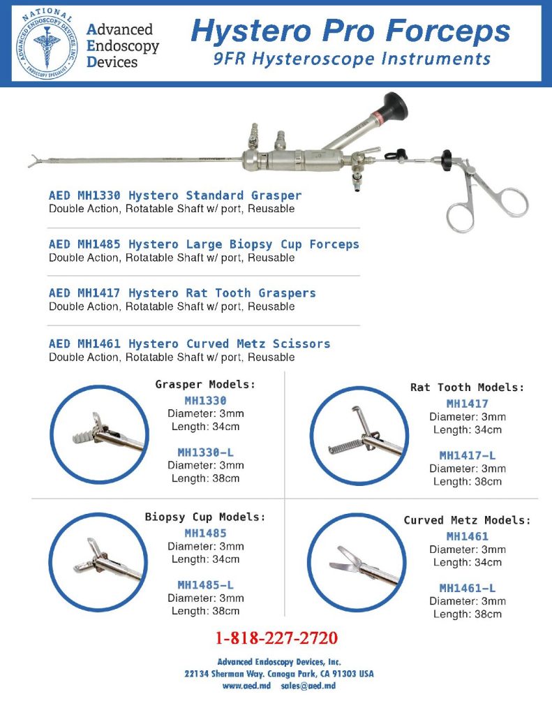 thumbnail of Advanced-Endoscopy-Devices-Operating-Hysteroscope-Forceps-REV3-2024