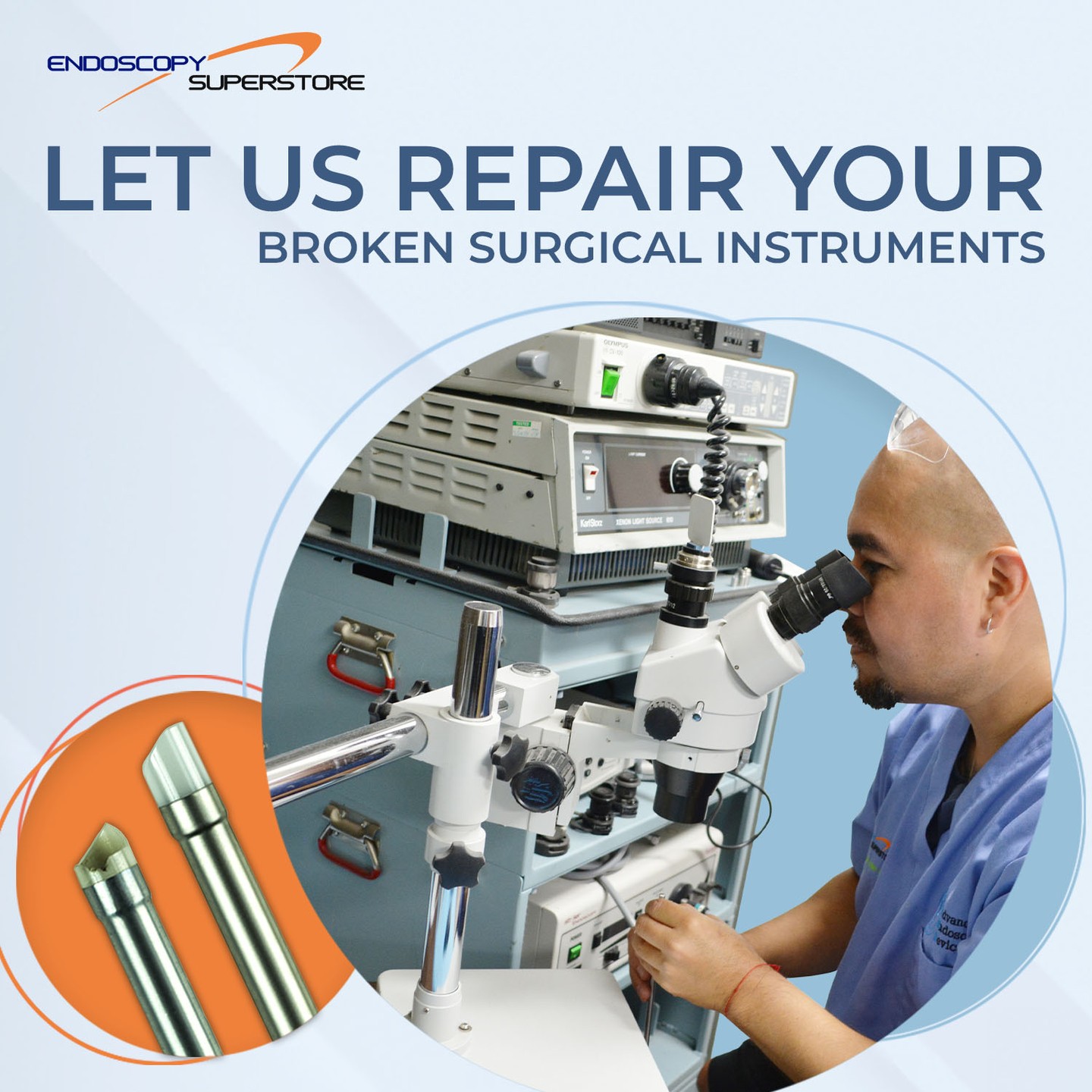 Let Us Repair You Broken Surgical Instruments