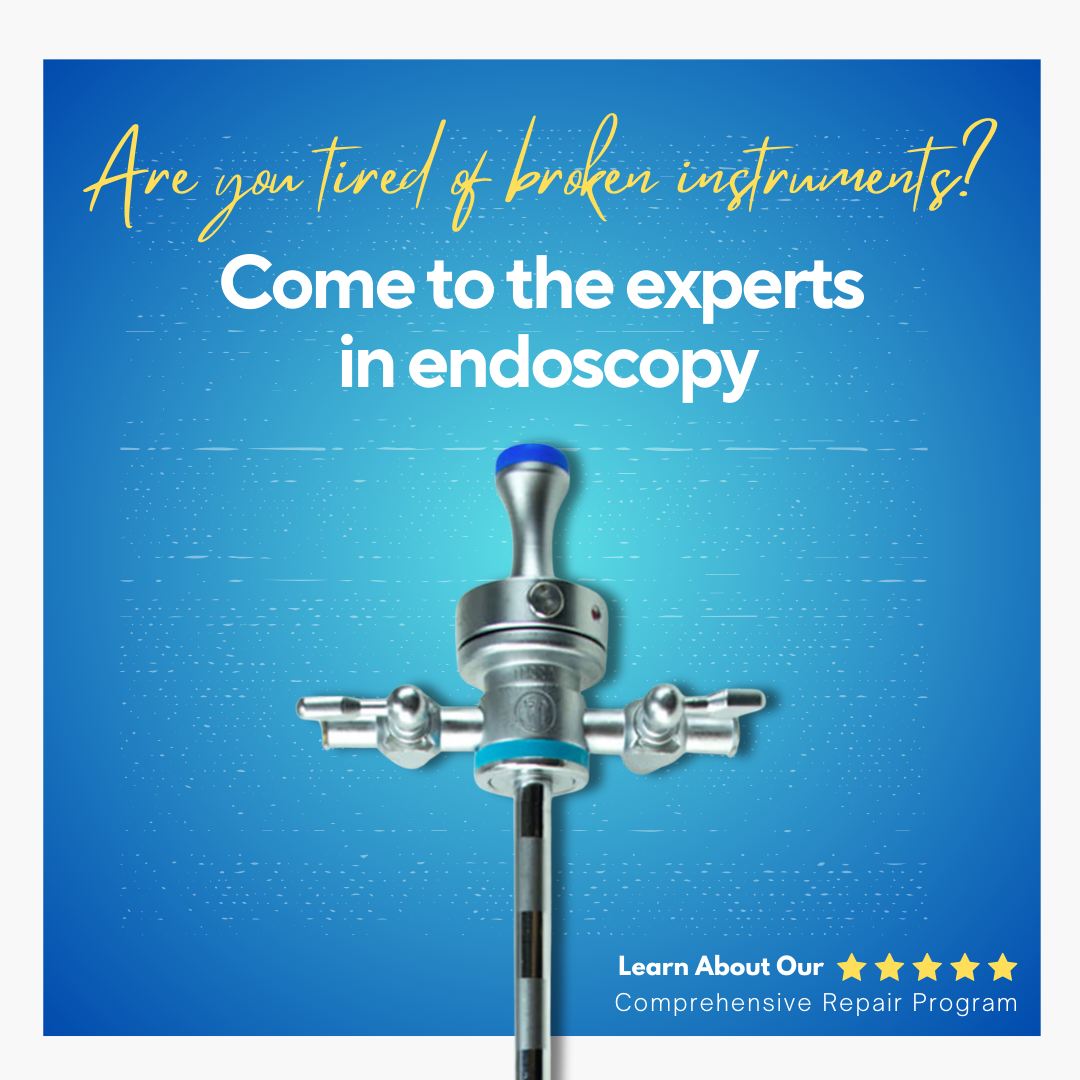 Learn About Our Comprehensive Repair Program for Instruments and Endoscopes – Advanced Endoscopy Devices